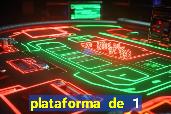 plataforma de 1 real fortune tiger